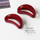Sichuan Ye puppy grab clip 2025 new high-end hair clip with little hair volume shark clamp hair back head clip hair card