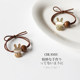 Kawano Rabbit hair band headband Internet celebrity temperament rubber band high elasticity and durability hair tie Japanese and Korean exquisite leather case for women