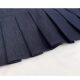 FYQ-Denim pleated short skirt 2025 spring new pocket high waist versatile slim A-line skirt skirt
