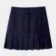 FYQ-Denim pleated short skirt 2025 spring new pocket high waist versatile slim A-line skirt skirt
