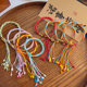 Colorful hand rope Hand -woven Dragon Boat Festival Mark -colored Bracelet Female Baby Babies Red Rope Children Little Dumplings Five -color Line