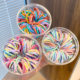 Children's rubber band high elastic hair ring baby durable hair rope good elasticity girl's head tie without hurting hair ponytail hair accessories
