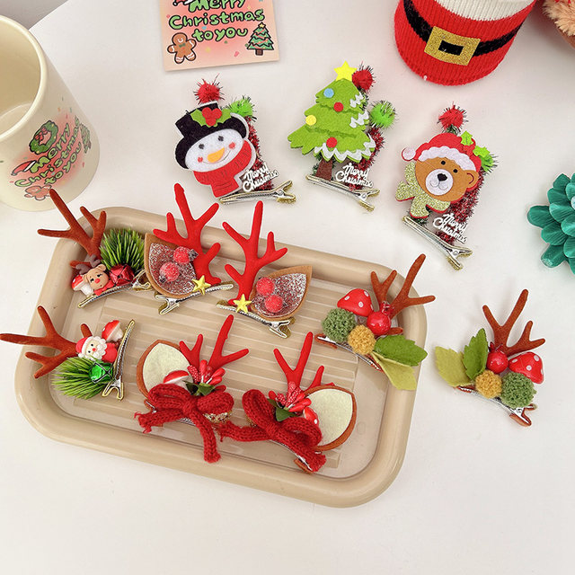 Christmas headband decoration headband Christmas adult hairpin hairpin headband children 2025 new hairband hairpins