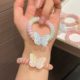 
High-end butterfly phone line hair loop 2025 new high elastic cute hair without hurting hair rope tied with scalp band headdress
