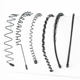 Men's hair hoop, Japanese and Korean back, anti -slip wave wave head hoop Korean sports trend simple card headband hair band
