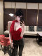 Eva Junjun Jiang sexy hot girl halter neck streamer chest padding fish bone fold waistband strap breast tube top for women chiffon backless top
