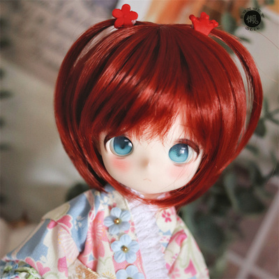 taobao agent Lazy baby BJD wig 34 points giant baby SD puppet mdd Xiongmei daily easy to take bangs braid high temperature silk