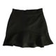 Fat mm fishtail skirt, large size high waist, slim ruffle edge A-line hip skirt, pear-shaped body short skirt, women's summer