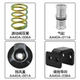 Met roll nail gun accessories CN55 striker tongue buffer pad safety rack nozzle cylinder swimming valve accessories package