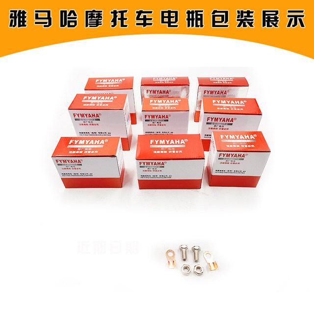 Yamaha motorcycle battery Qiange i125 Xinfuxi AS125 Eagle 125 Qiao Ge Ling Eagle battery
