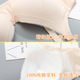 Student solid color full cotton thin girl's bra in high school development period without steel rings large size fixed bra