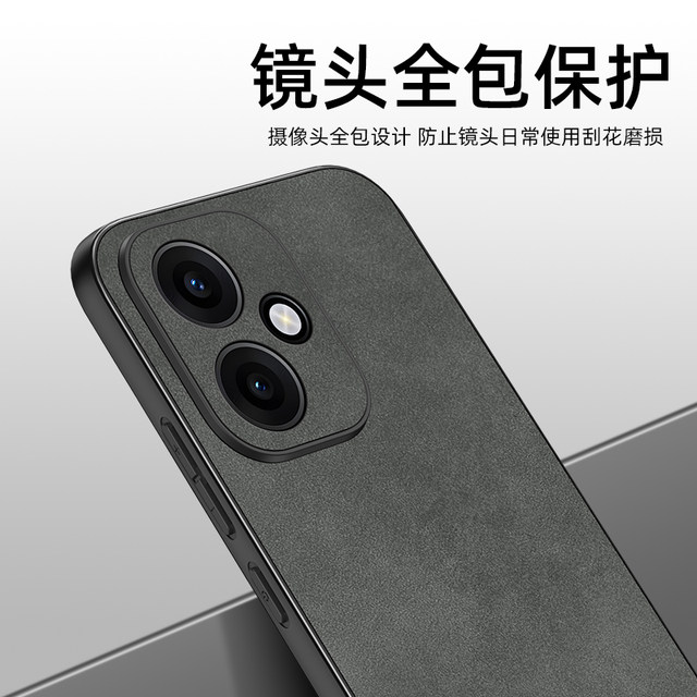 Suitable for Honor 400 mobile phone case new Honor 400pro lambskin protective case honoror Honor 300/200/100 full-inclusive anti-fall pro shell for women and men's simple and high-end