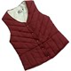 2024 autumn and winter new style down cotton vest for women plus velvet pony clip thickened thermal vest large size close-fitting waistcoat