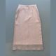 eihey hey light luster double-layer mesh pleated texture temperament high waist slimming skirt long skirt
