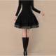 Fireworks ironing spring, autumn and winter women's woolen original retro versatile pleated puffy skirt half-body short skirt
