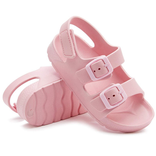 Foreign trade children's sandals Velcro lightweight adjustable buckle EVA foam shoes soft small and medium-sized children