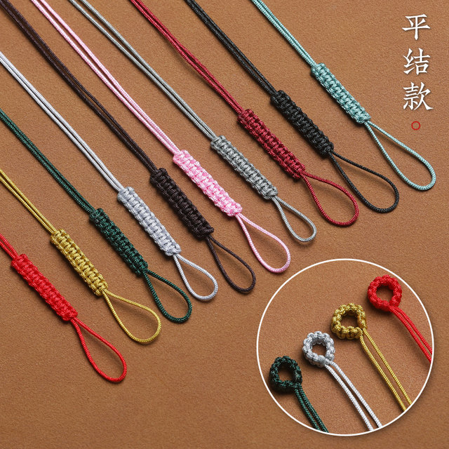 Hand-woven pull-tab coil-wrapped rope head semi-finished bracelet buckle head rope pendant buckle DIY handmade accessories