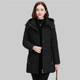 Mother's winter style cotton-padded coat, mid-length, middle-aged women's thickened autumn and winter coat, fashionable middle-aged and elderly down-padded coat