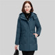 Mother's winter style cotton-padded coat, mid-length, middle-aged women's thickened autumn and winter coat, fashionable middle-aged and elderly down-padded coat