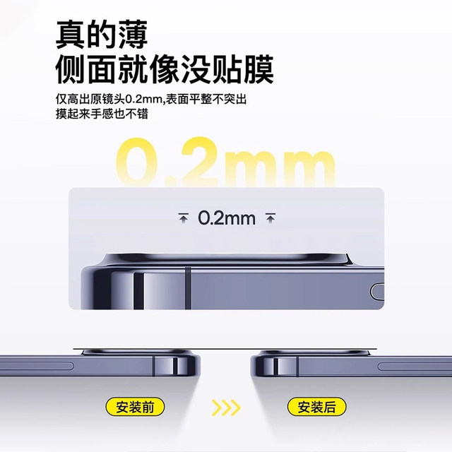 Newyu suitable for Xiaomi 15 ultra lens film mobile phone 15 camera full coverage new transparent 14Pro HD glass protective film xiaomi15 tempered explosion-proof