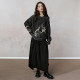JfYanYan Star Track Corduroy Skirt Women's 2024 New Autumn and Winter Mid-length Irregular Skirt