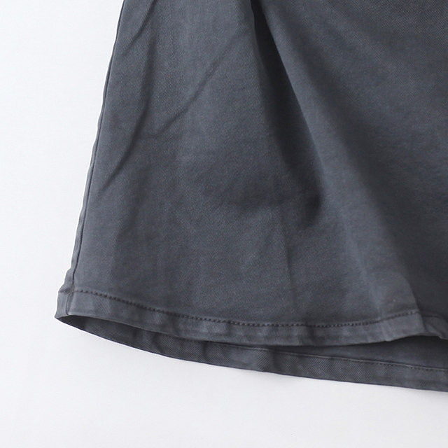 Large size skirt spring new style foreign trade women's casual and versatile high waist zipper slim A-line midskirt 14356