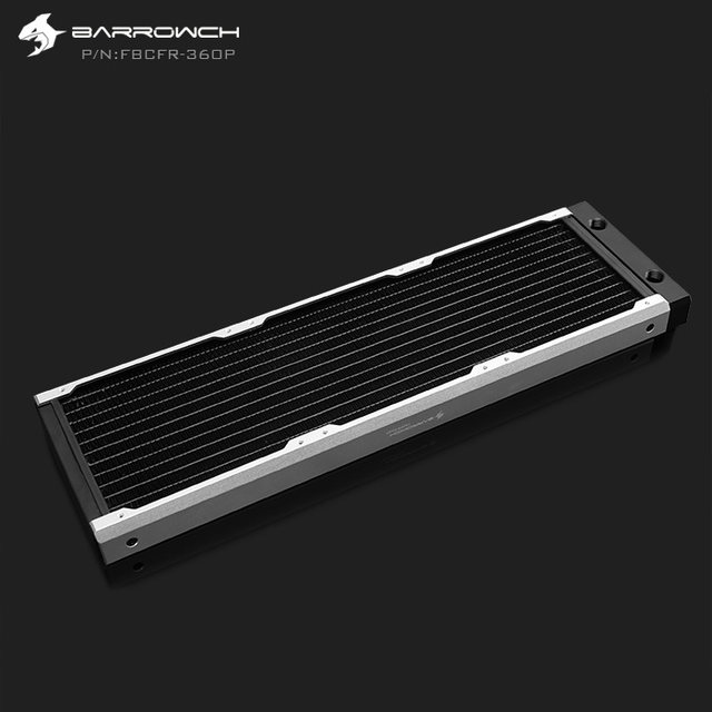 Split Radiator ba multi-color modular acrylic POM version 120/240/360/480mm copper ...