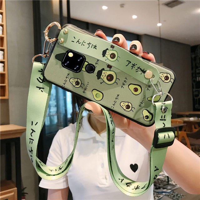 Suitable for Huawei mate20 mobile phone case avocado wristband mate20pro protective silicone case meta20 all-inclusive anti-fall mt20 soft shell HMA-AL00 male LYA female model ALOO personalized creativity