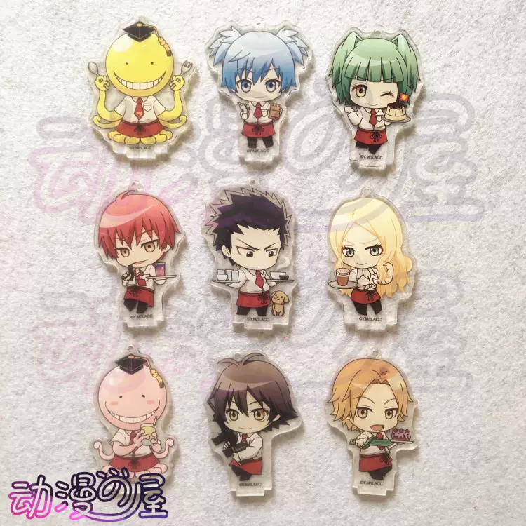 暗杀教室动漫周边亚克力挂件杀老师日单散货立牌潮田渚 暗杀教室动漫周边亚克力挂件杀老师日单散货立牌潮田渚