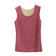 
Autumn and winter German velvet seamless thermal vest women's heated inner sling double-sided velvet vest thickened bottoming shirt