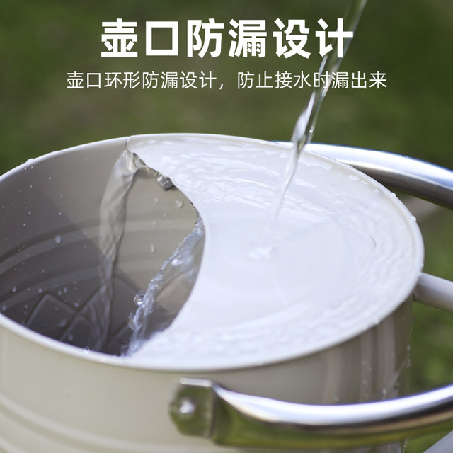 Worschworth sprinkler kettle dual-use iron flower watering kettle household iron large-capacity gardening large watering kettle