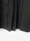 New spring and summer long-sleeved shirt for women loose small stand-up collar round neck collarless black shirt temperament top versatile
