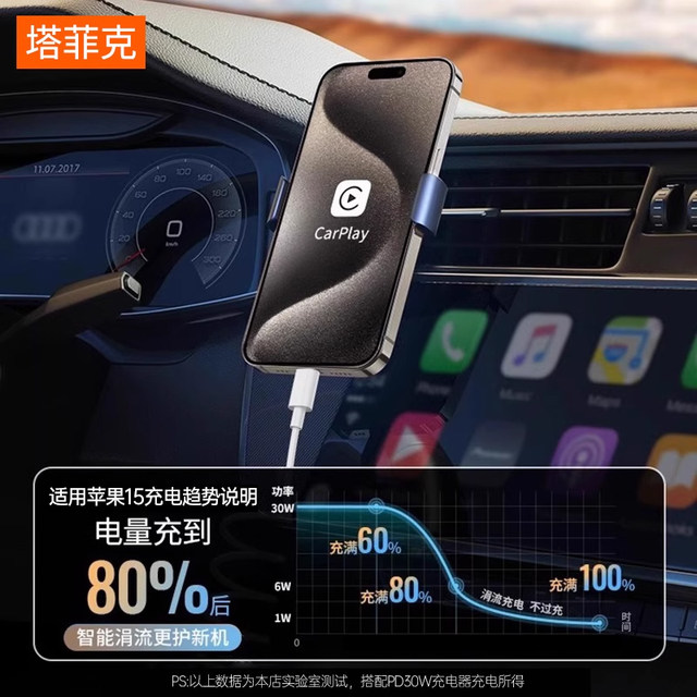 Tafik is suitable for iPhone15proMax data cable 14 Apple 11 charging cable 12 mobile phone PD fast charging carplay speed iPad tablet flash charging 30W genuine