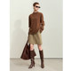 Amii2025 summer new style old money style commuting anti-wrinkle-free skirt for women small A-line skirt suit skirt