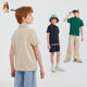 Xiabushi children's clothing boys quick-drying short-sleeved polo shirt 25 summer new product big children outdoor leisure children's breathable T-shirt