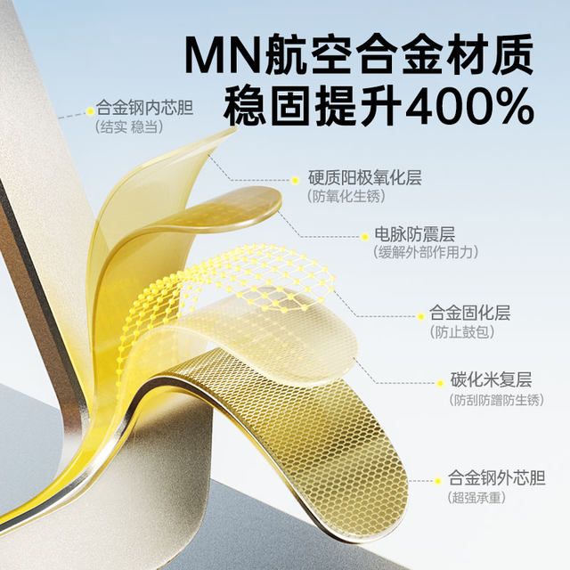 Chuangmi 360 -degree rotating laptop computer bracket radiator holding the suspended aluminum alloy office portable lifting can be lifted and folded increased support frame game book base
