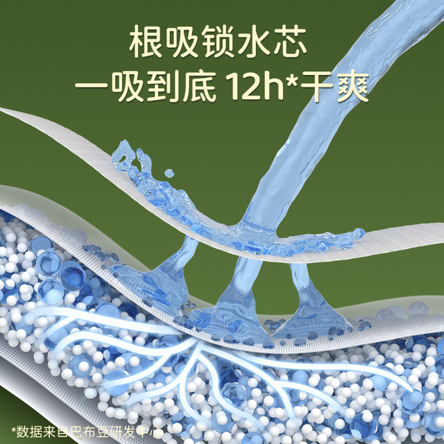 Babu Dou Miracle Luxury Pet Pull-up Pants 4 Pieces Trial Flower Bud Waist Natural Phoenix Grass Essence