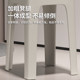 Plastic stool Household thick stacking square bench modern simplicity, strong, durable dining table stool spare high chair
