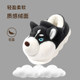 Erha dog cotton slippers for men and women, winter style bag and couple home wear non-slip plush warm and cute cotton shoes
