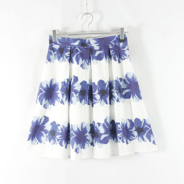 Daily single spring new commuter versatile side invisible zipper high waist slim short skirt women's printed fashionable skirt