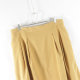 New Japanese style commuting versatile side invisible zipper rear elastic high waist slimming women's solid color fashionable midi skirt