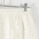 Japanese style new commuter side invisible zipper high waist slim short skirt for women embroidered hollow hip fashion skirt