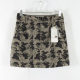 New Japanese style commuter versatile buckle zipper high waist slim short skirt for women camouflage fashionable hip-cover skirt