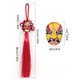 Peking Opera Face Makeup Chinese Knot Tassel Features Gifts and Crafts Chinese Style Car Small Pendant Sichuan Opera Face