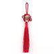 Peking Opera Face Makeup Chinese Knot Tassel Features Gifts and Crafts Chinese Style Car Small Pendant Sichuan Opera Face