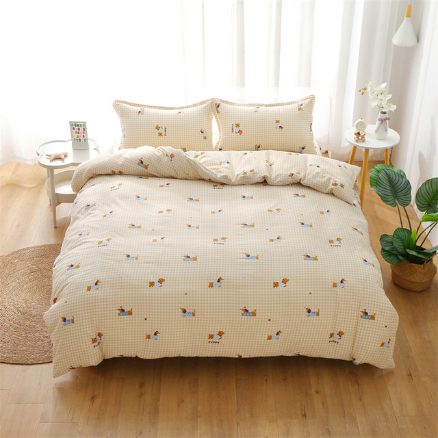 100% pure summer haired single quilt cover for student dormitory quilt cover 150x200x230 double household quilt cover