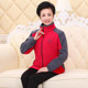 Middle-aged and elderly fleece jacket outdoor warm clothing middle-aged mother autumn and winter fleece sweatshirt elderly top women
