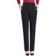 Mom pants, autumn and winter plus velvet high -waist fashion elderly pants loose middle -aged elderly women's pants casual straight pants
