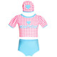 2025 new style girls summer girls swimsuits baby fashionable swimsuit split internet celebrity bikini children swimsuit