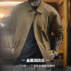 Maden workwear American retro fire buckle heavy jacket loose lapel rasp shoulder pure cotton canvas jacket men's spring
